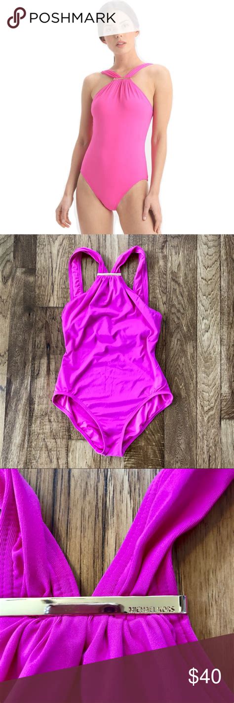 michael kors logo swimsuit|Logo Swimsuit .